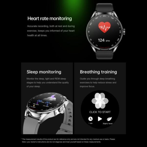 D9 1.46 inch 2 in 1 Bluetooth Earphone Smart Watch, Support Bluetooth Call / NFC / Heart Rate, D9 (Silver), D9 (Black) - Image 14
