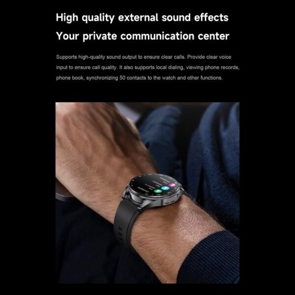 D9 1.46 inch 2 in 1 Bluetooth Earphone Smart Watch, Support Bluetooth Call / NFC / Heart Rate, D9 (Silver), D9 (Black) - Image 7