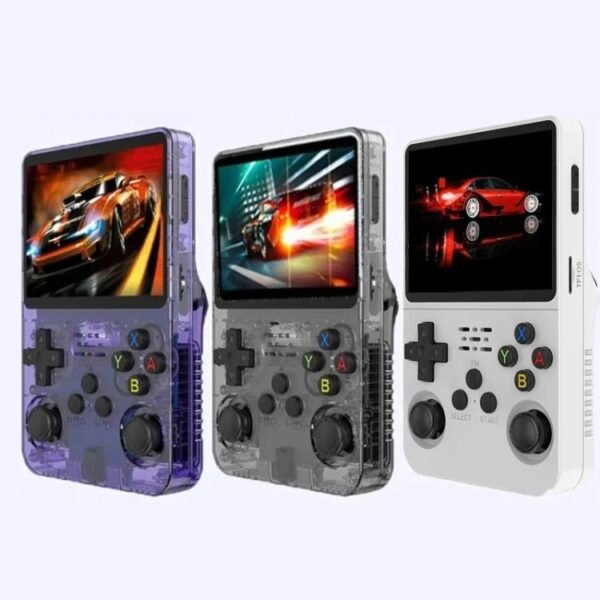 R36S Retro Handheld Game Console Linux System 3.5-Inch Screen Single TF Card Version, 64G, 128G - Image 2