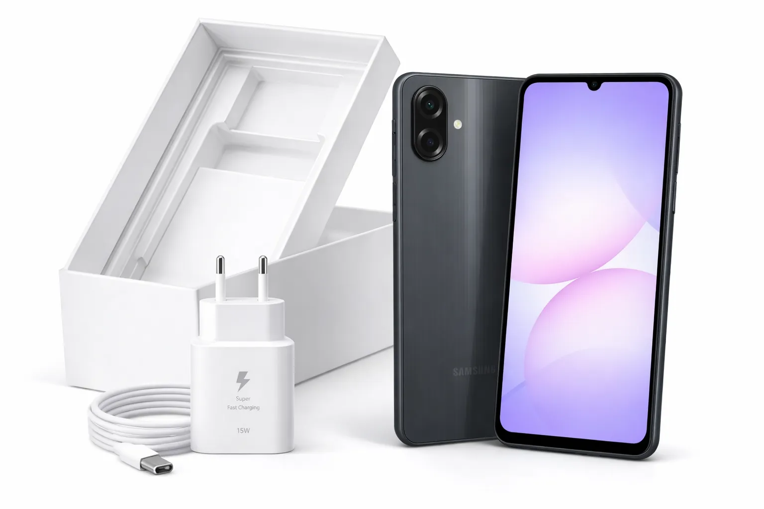 Samsung Galaxy A07 – 4GB RAM 64GB almacenamiento | Smartphone potente %