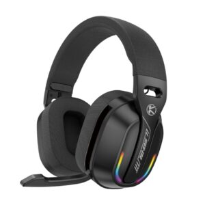 Auriculares inalámbricos para juegos con Bluetooth 5.4 RGB y montaje en la cabeza, B500