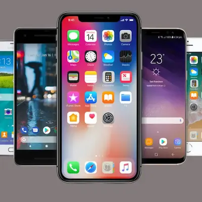 accesorios y teléfonos móviles