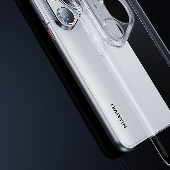 Transparent Silicone Phone Case for Huawei P Series % Transparent Silicone Phone Case for Huawei P Series - Imagen 2