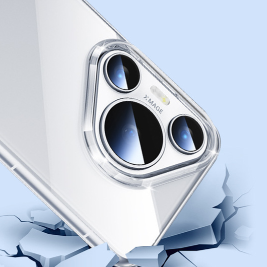 Transparent Silicone Phone Case for Huawei P Series % Transparent Silicone Phone Case for Huawei P Series - Imagen 3