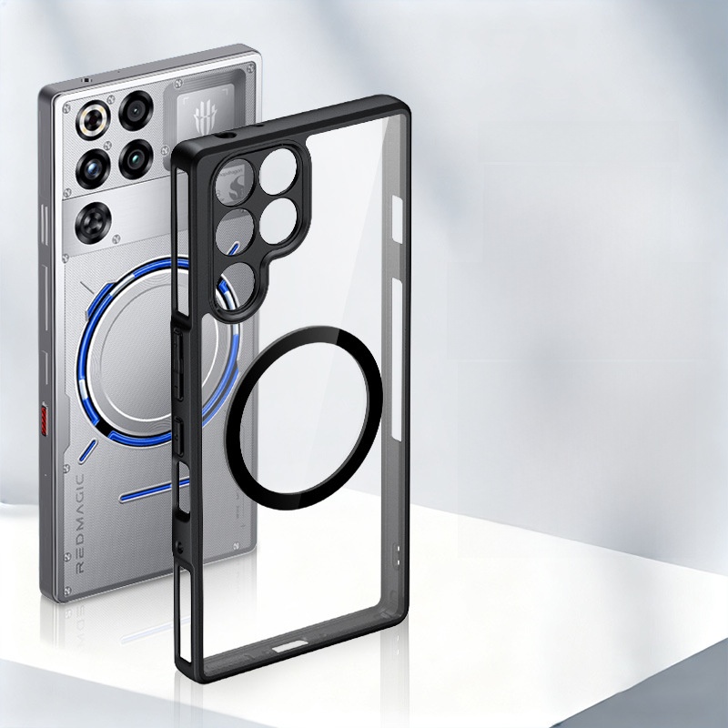 The New Model Is Suitable for Red Magic 11Pro E-Sports Magnetic Phone Case, High-Transparency, Fashionable and Simple Nubia11Air Protective Case % The New Model Is Suitable for Red Magic 11Pro E-Sports Magnetic Phone Case, High-Transparency, Fashionable and Simple Nubia11Air Protective Case