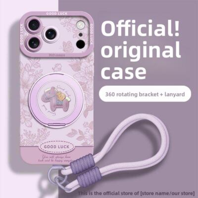 Plant-themed Pony 17 Magnetic Phone Case